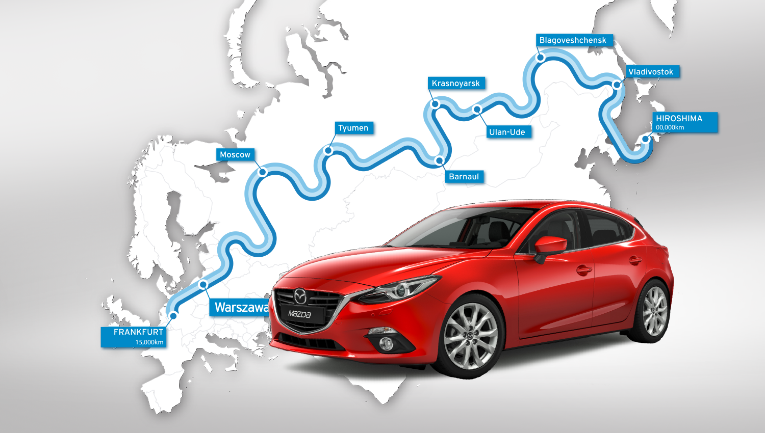 Eskadra - Mazda Route 3 - Mazda Motor Poland